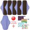 Serviettes menstruelles lavables réutilisables (5 PCS) 