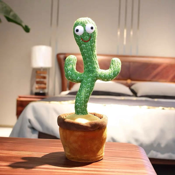 Lovely Talking Toy Dancing Cactus Doll Speak